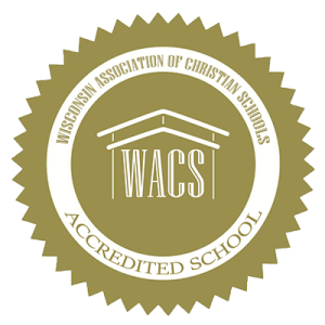 Bay City Christian School of Green Bay, WI, is accredited with the WACS